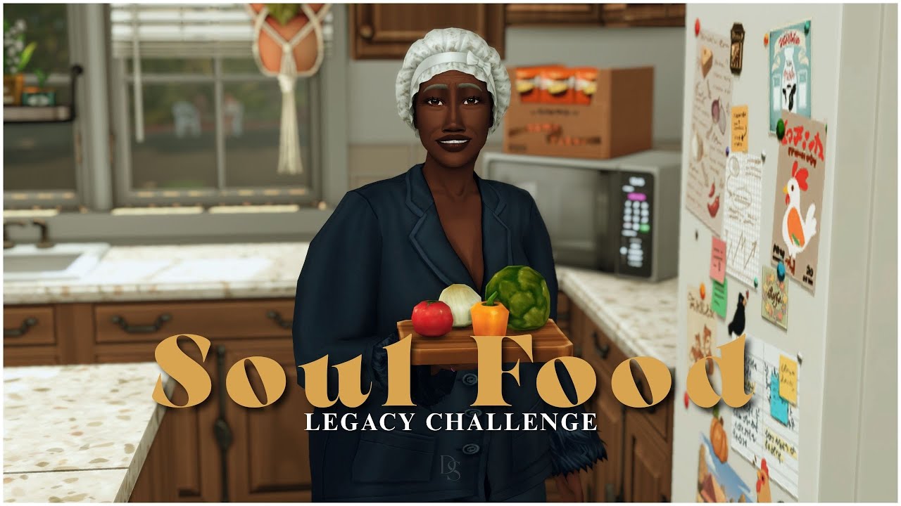 The Family | Soul Food Legacy Challenge Ep. 1 | Sims 4