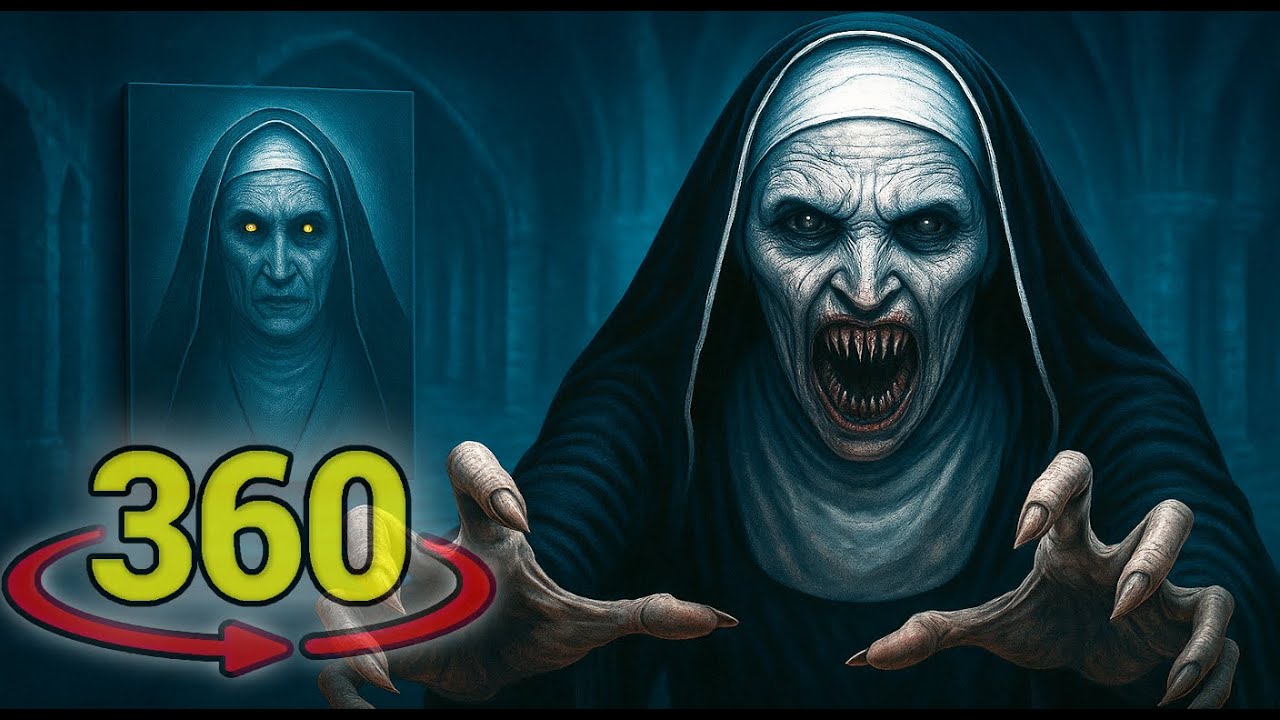 The Nun 360° Horror Chase: Valak from The Conjuring 👻