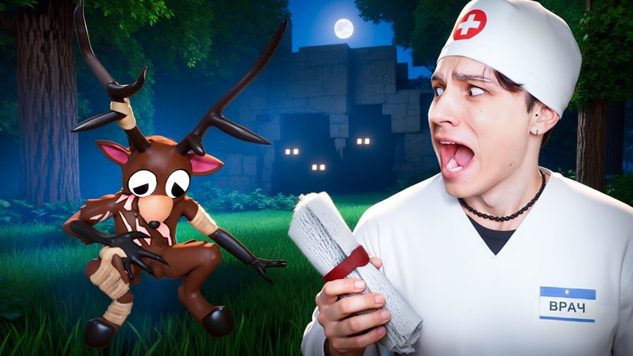 Спас Оленя и Дружба в 99 Ночей в Лесу 🌲