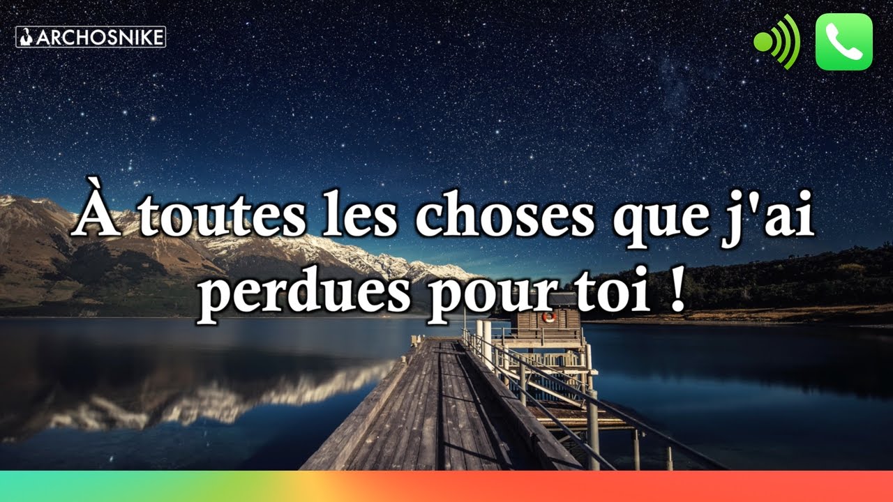 Traduction Française de 'Lost On You' par LP