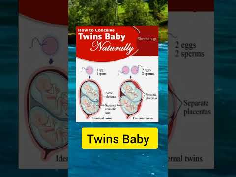 How to Conceive Twins Baby Naturally 👶 #shorts #twinsbaby #shortsvideo #viral #babyborn