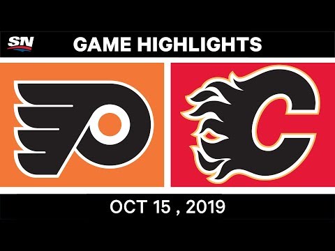 NHL Highlights | Flyers vs. Flames – Oct. 15, 2019