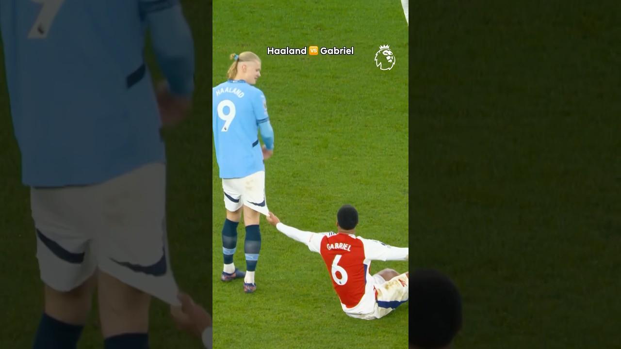 Haaland vs. Gabriel: Premier League Rivalry Continues