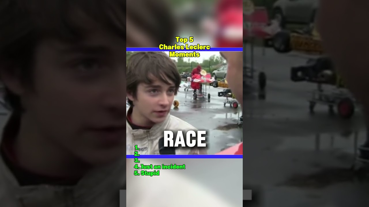 Top 5 Hilarious Charles Leclerc Moments You Can't Miss! 😂