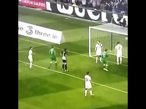El autogol de la selección de Gibraltar ante irlanda