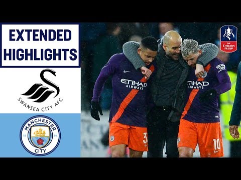 City Fight Back to Make the Semi-Final | Swansea 2-3 Manchester City | Emirates FA Cup 18/19