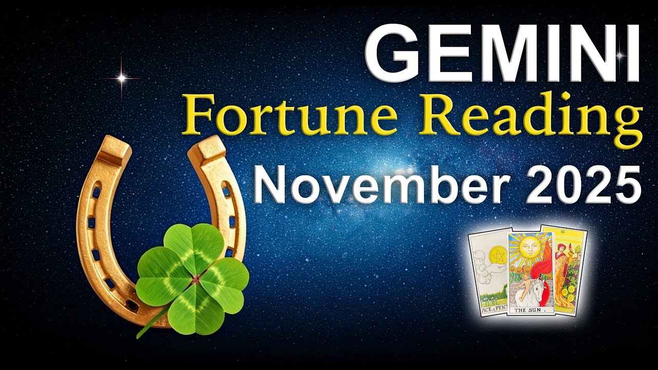 Gemini November 2025 Tarot Forecast: A Heavy Burden Is Lifted! ✨