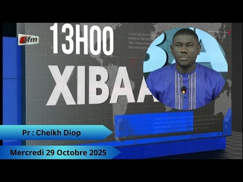 TFM LIVE: Xibaar Yi 13H - October 29, 2025 with Pr. Cheikh Diop