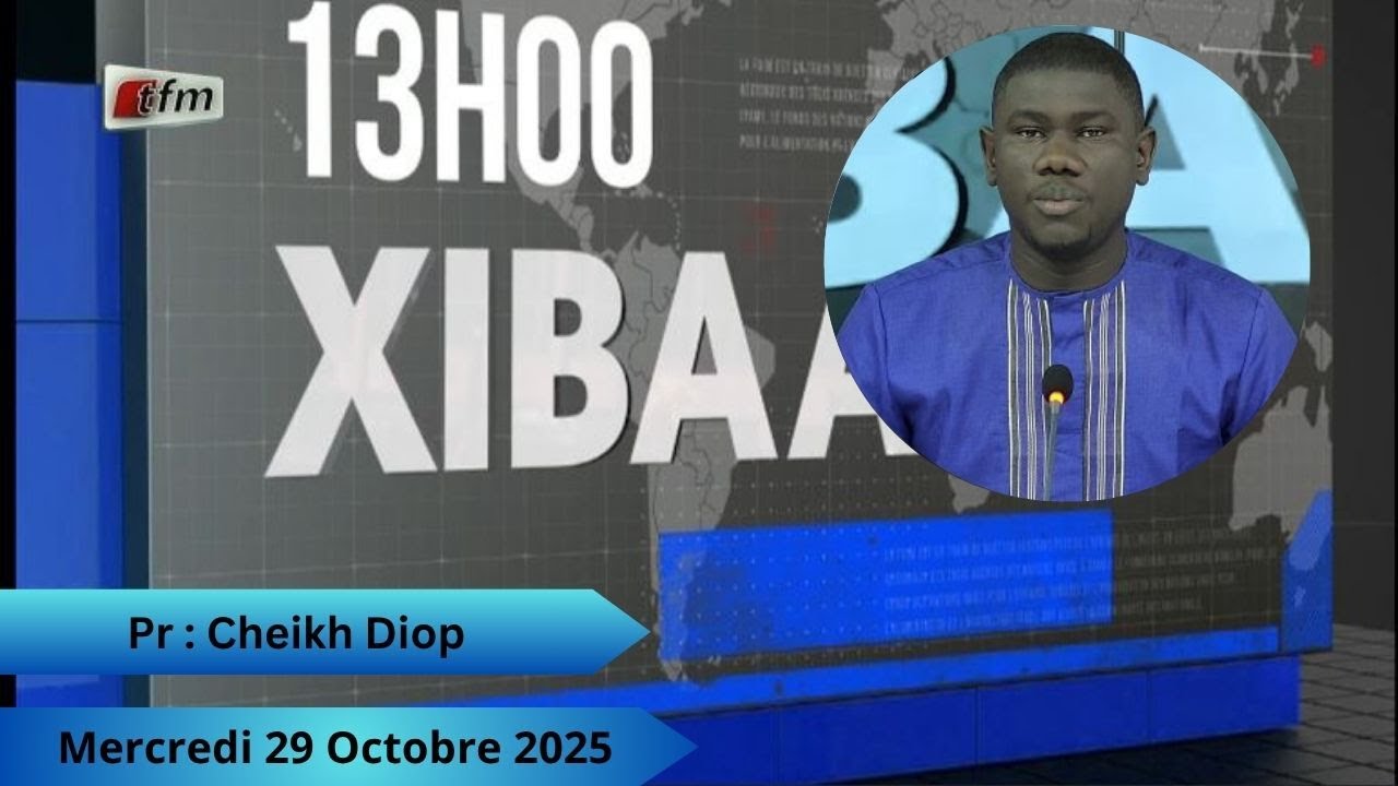 TFM LIVE: Xibaar Yi 13H - October 29, 2025 with Pr. Cheikh Diop