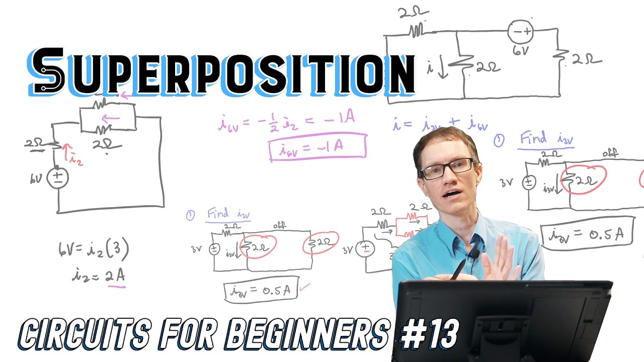 Superposition Theorem Explained: Simplify Circuit Analysis for Beginners 🔧