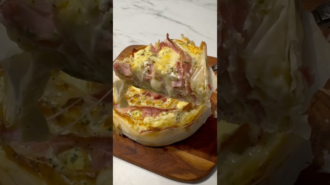 Délicieuse Recette Salée avec la Pâte Filo 🥐