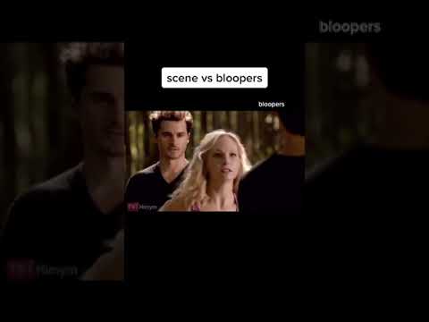 Vampire Diaries Scene & Bloopers Part 4 🎬