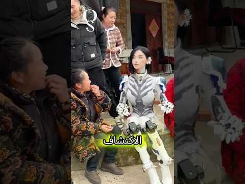 روبوت يزور قرية نائية😮😱 @大佬甜Giovanna / Dyn)