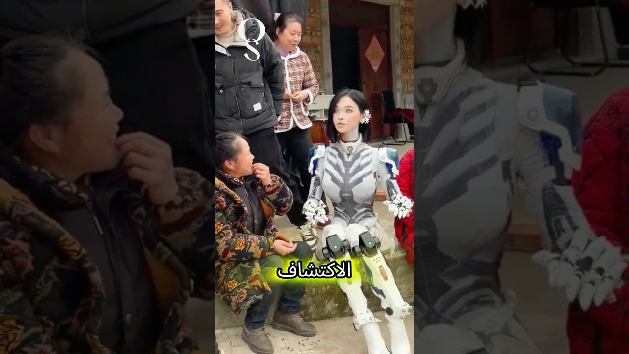 روبوت غامض يزور قرية نائية ويثير الدهشة والخوف 🤖