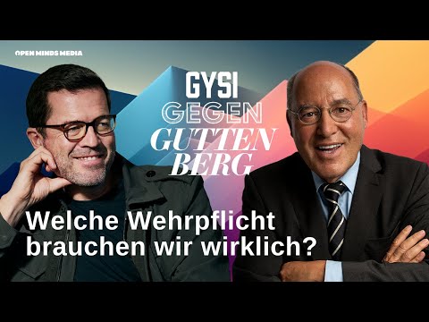 #119 Welche Wehrpflicht brauchen wir wirklich? | Gysi gegen Guttenberg