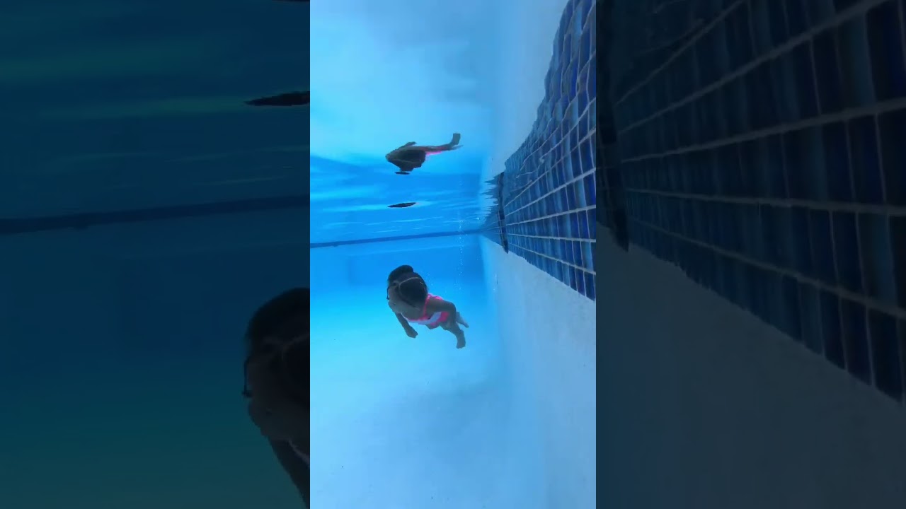 Our Daughter Swims Like a Mermaid 🧜‍♀️