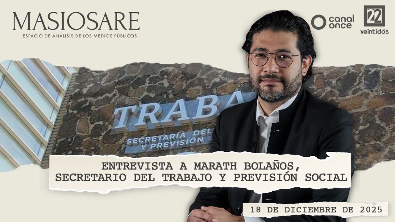 Masiosare: Entrevista a Marath Bolaños sobre reducción laboral