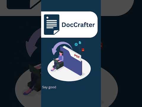 Instant PDF Conversion with DocCrafter #shorts
