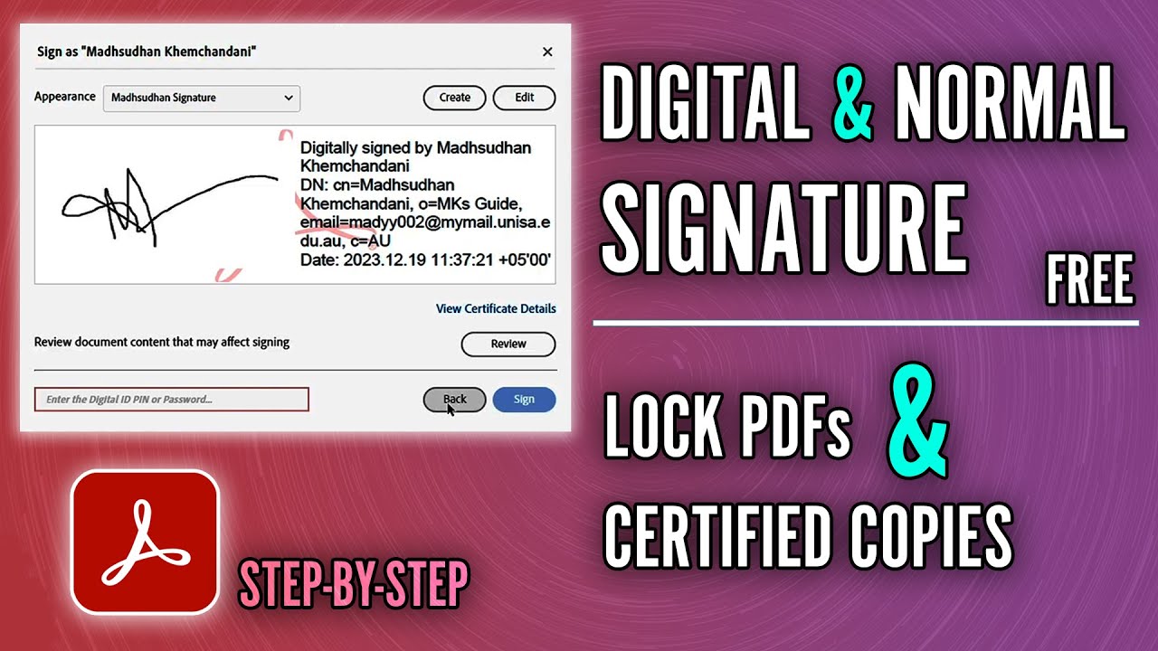 Sign PDFs & Create Digital Signatures in Adobe Reader (2024)