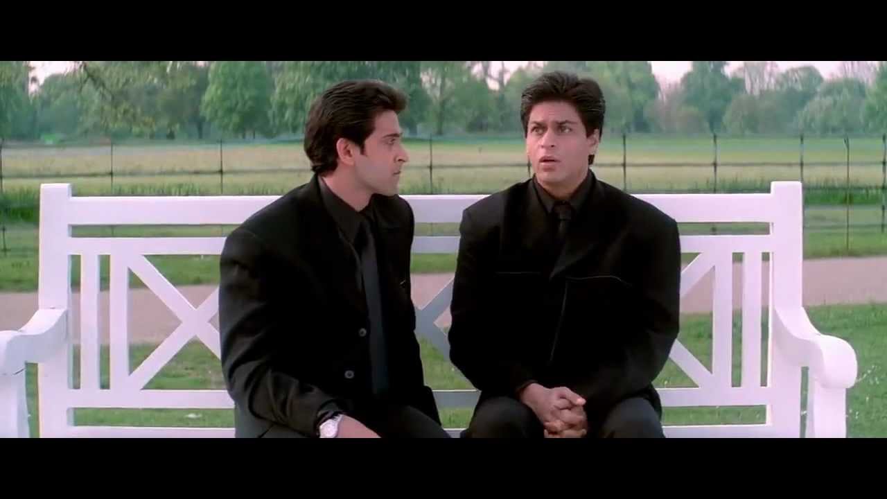 K3G Shahrukh & Hrithik Bench Scene in Stunning 720p HQ 🎬