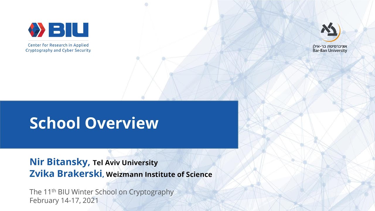 Discover Quantum Cryptography: Highlights from BIU Winter School Day 1 ❄️
