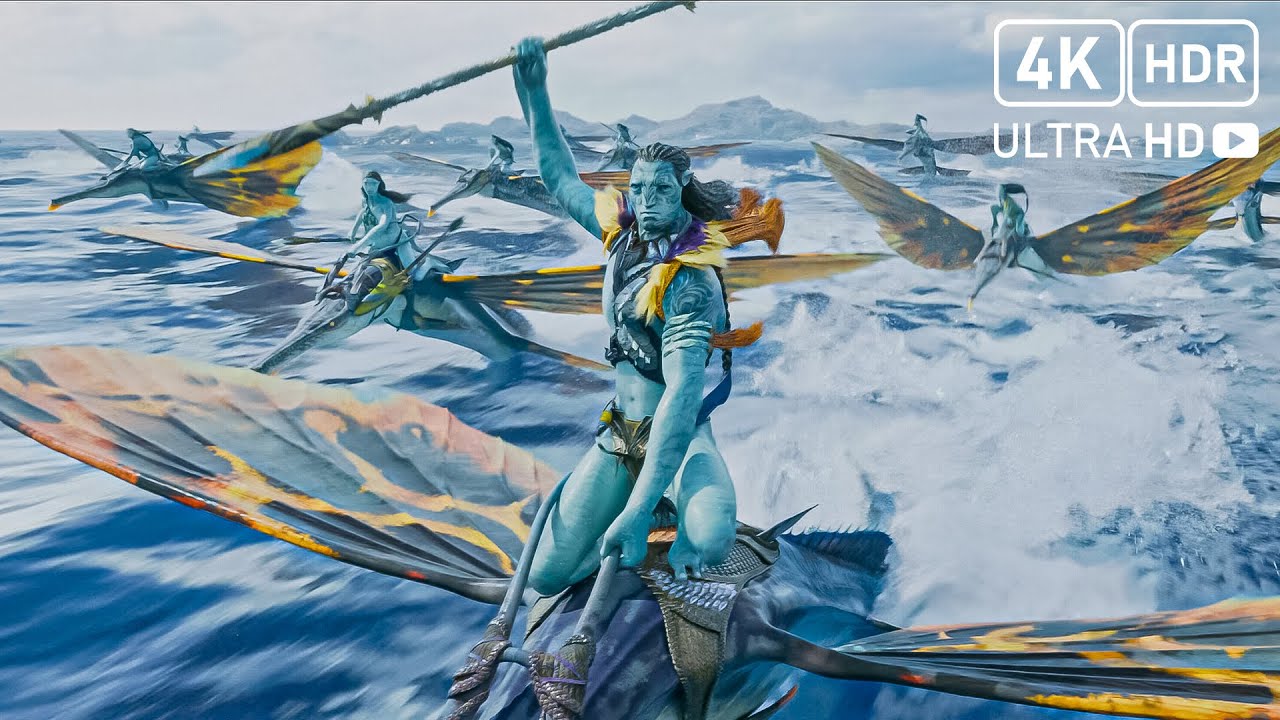 Avatar: The Way of Water – All Fight Scenes in 4K HDR