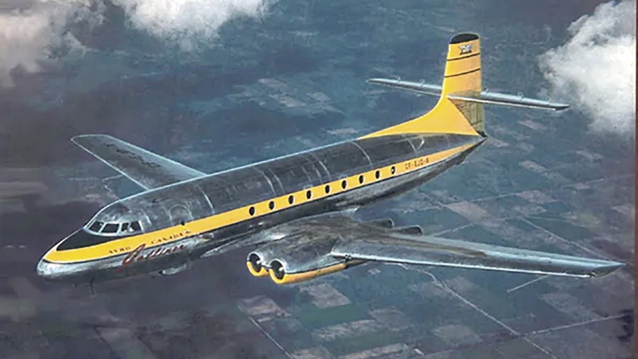 The Avro Canada C-102 Jetliner: The Second Jet Airliner ✈️
