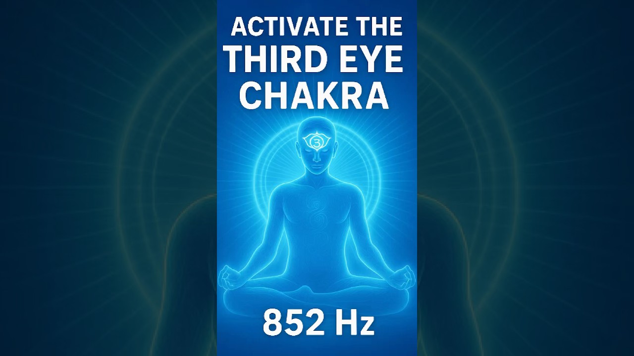 852 Hz for Third Eye Activation & Intuition 🌌