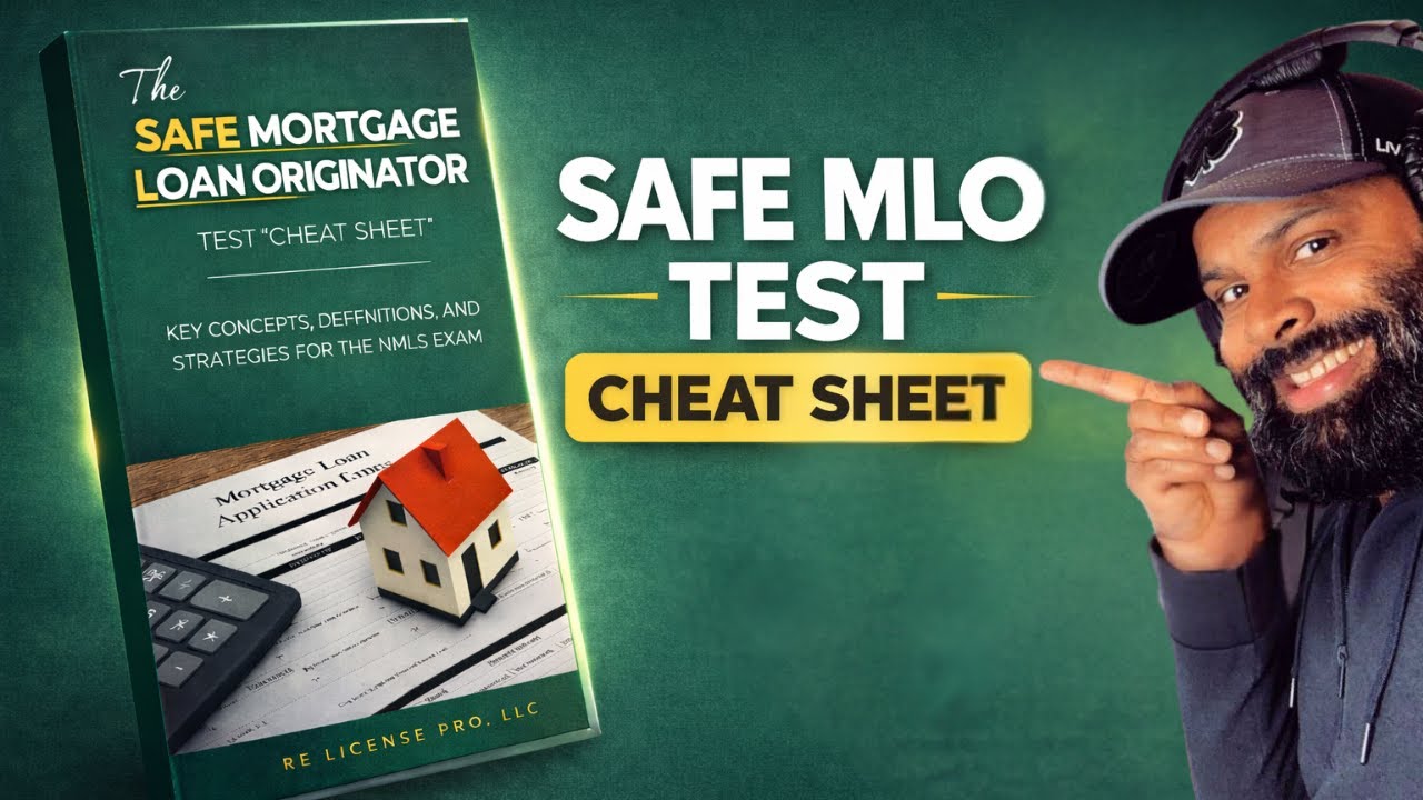 SAFE MLO/NMLS Exam Cheat Sheet & Tips π