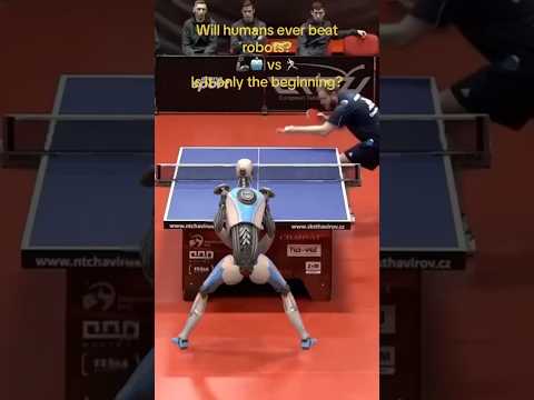 Ai robots taking over ping pong π #shorts