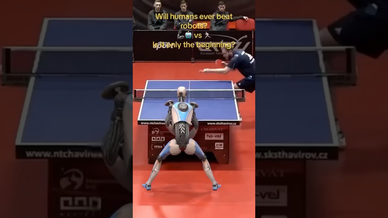 AI Robots Dominating Ping Pong 🏓
