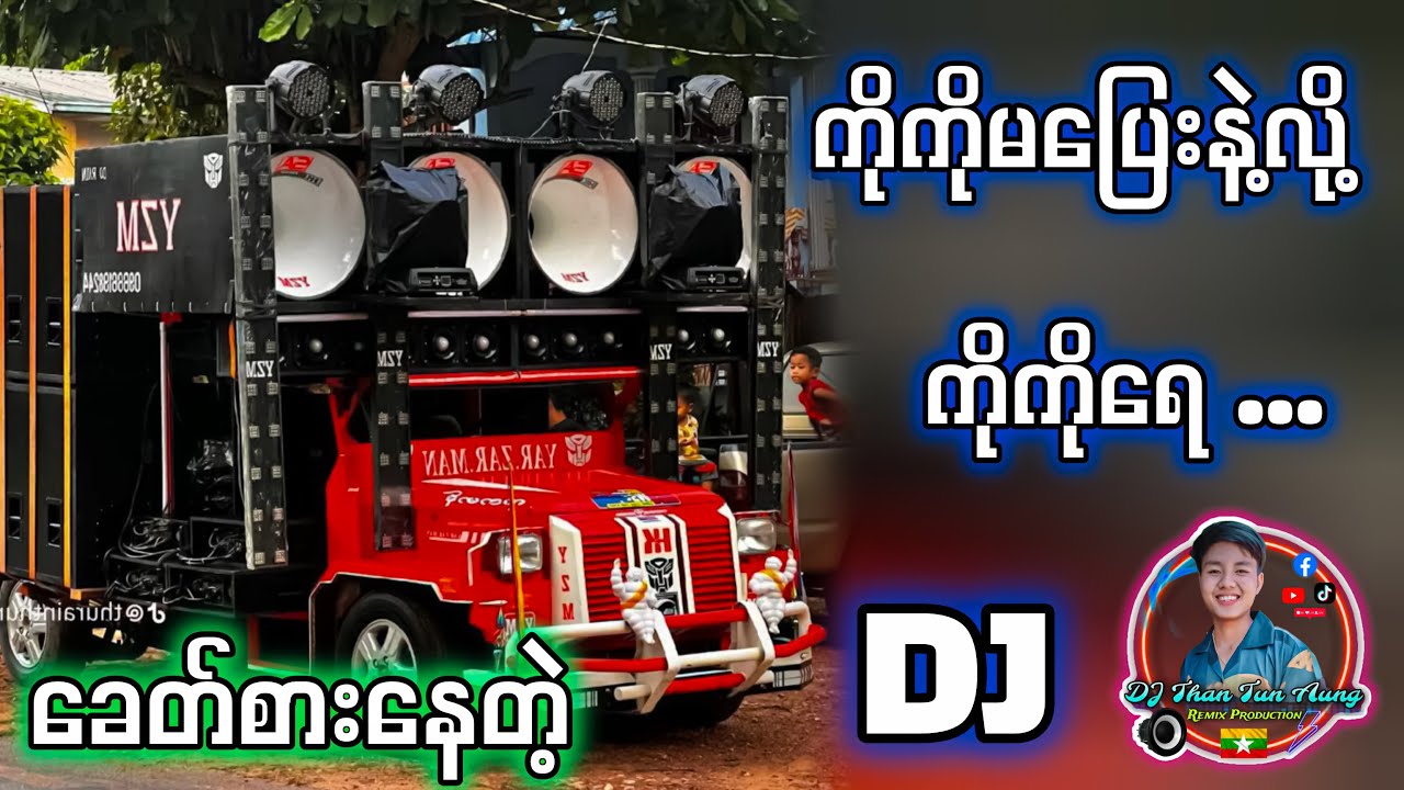 မပြေးနဲ့ ကိုကိုရေ 🎶 Than Tun Aung Remix 2026 - မျှော်လင့်စရာ DJ မစ်စ်