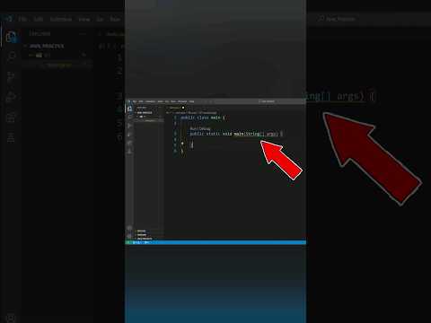 This Method Has a Constructor name | Vscode Error Solve | Run java Vs code | #java #vscode #shorts