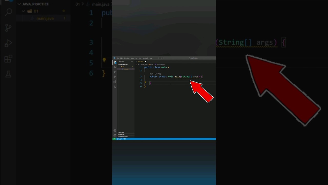 Fix 'Constructor Name' Error in VS Code | Run Java Smoothly 🚀
