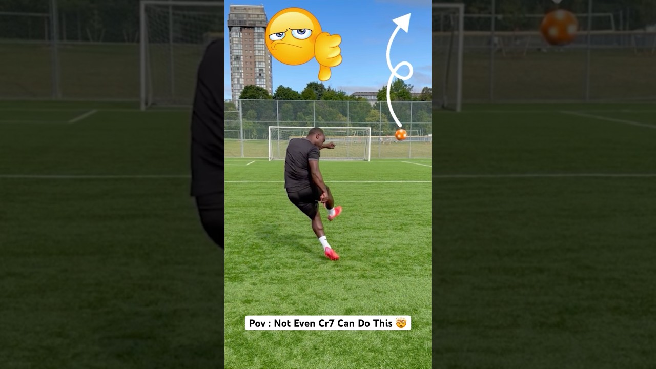 Recreating CR7's Crazy Curveshot ⚽