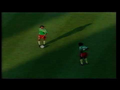 Cameroon 2-1 Romania - Roger Milla - Group Game - World Cup 1990 - Italia 90