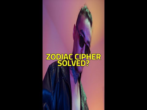 The Zodiac Killer's UNSOLVED Cipher: Is This The FINAL Clue? #Shorts