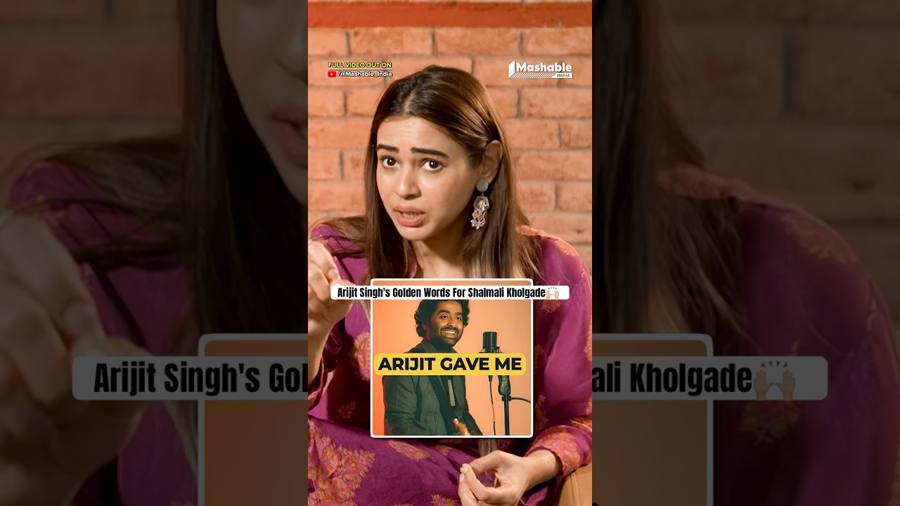 Shalmali Kholgade Shares Lesson from Arijit Singh 🎶