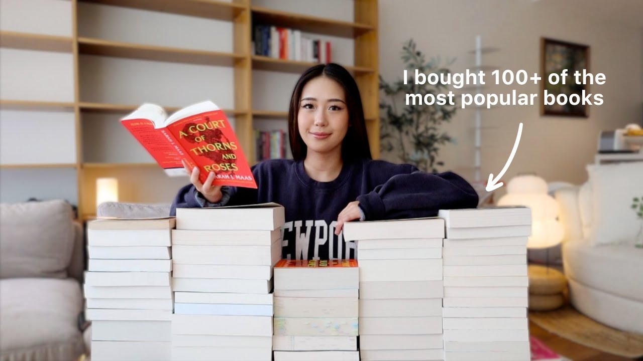 Massive Book Haul: Over 100 New Reads 📚
