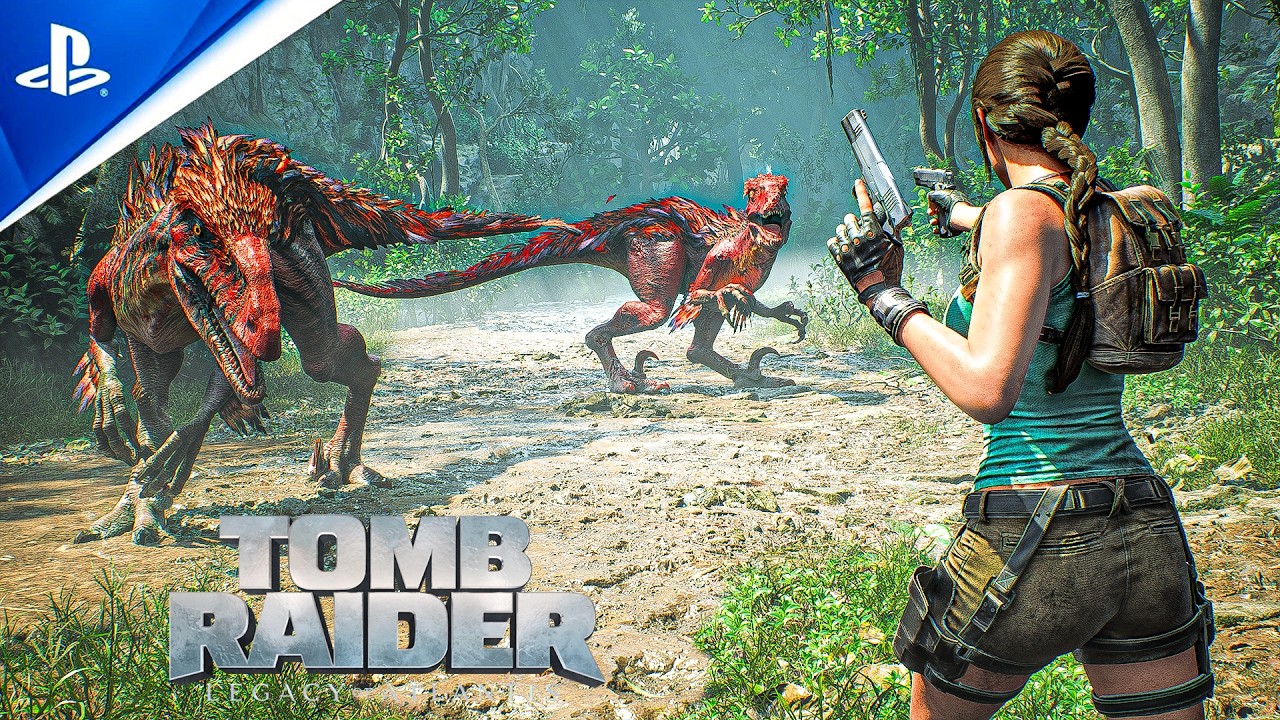 Tomb Raider: Legacy of Atlantis | First Impressions + Exclusive Preview Gameplay Demo 4K