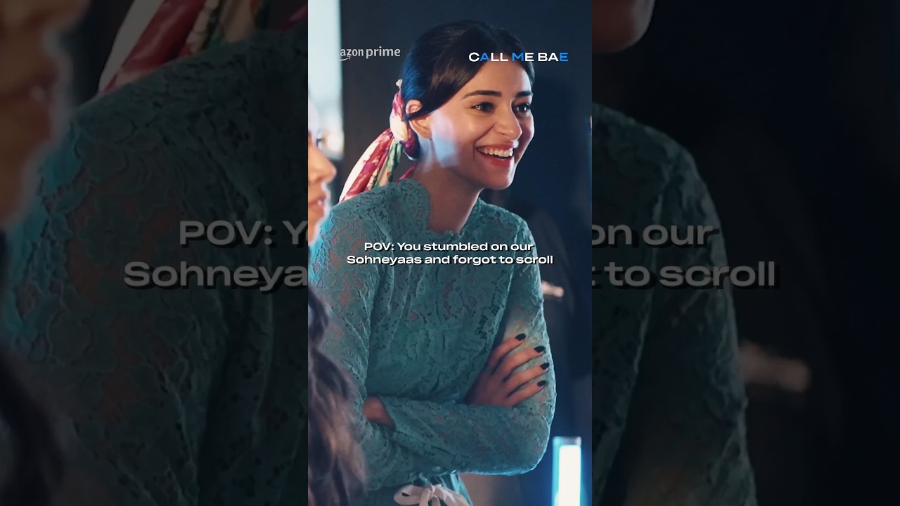 Vekh Sohneyaas | Call Me Bae | Ananya Panday on Prime