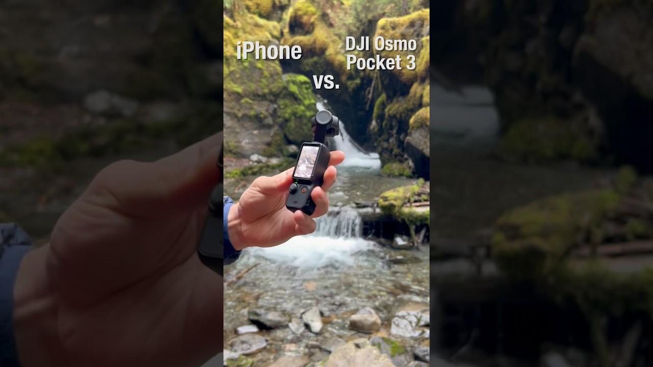 iPhone vs. DJI Osmo Pocket 3: Which Captures Better 4K/60fps HDR Video? 📹