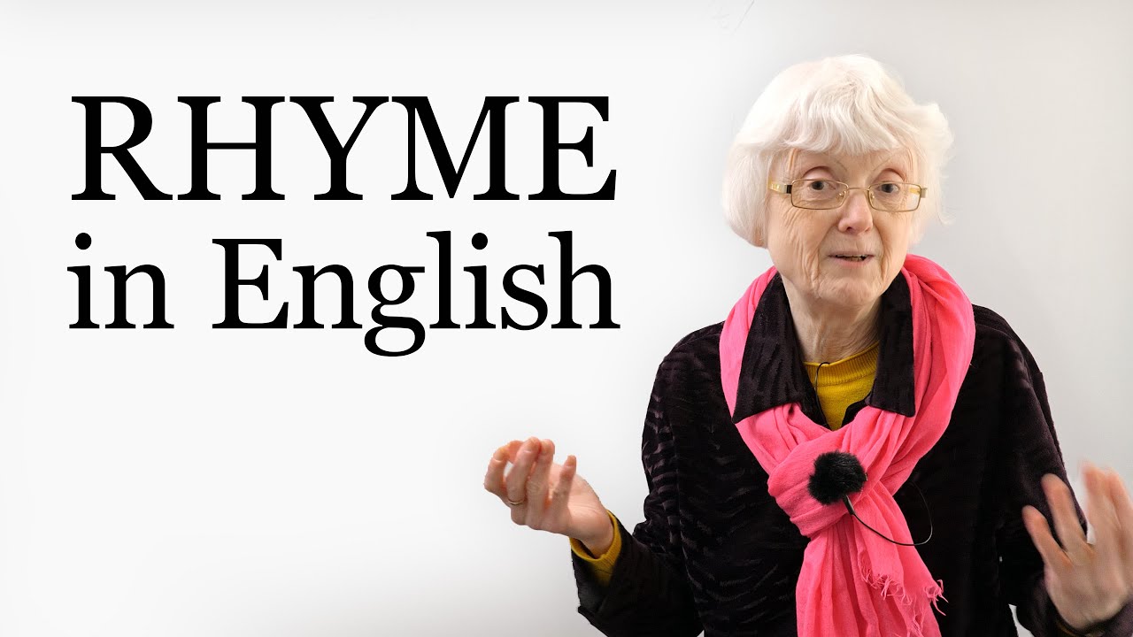 RHYME in English poetry and speech