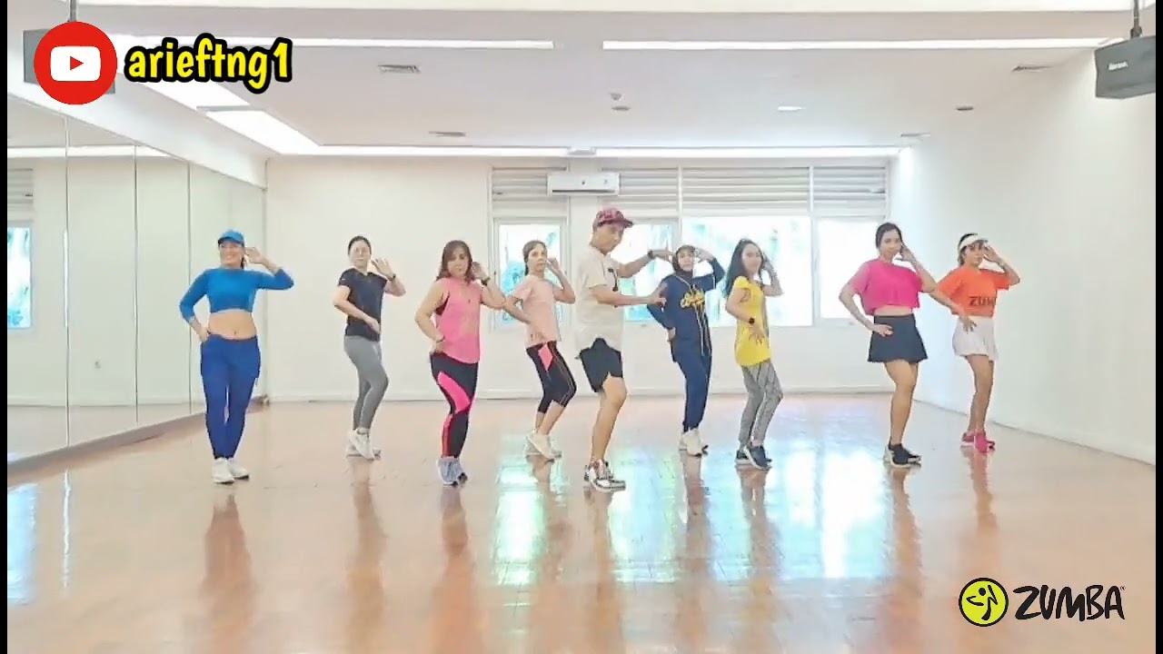 🔥 Energizing Zumba Choreography to 'Ya Habibi' by Kida & Oualid | ZIN Arief