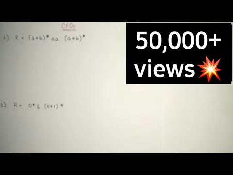 Convert Regular Expressions to CFGs π