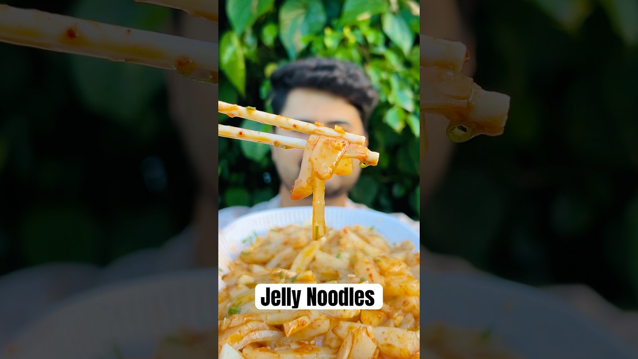 Delicious Moong Dal Noodles & Refreshing Chinese Cold Jelly Noodles 🥢