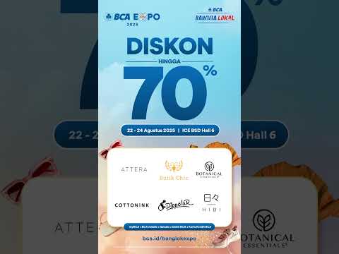 Bangga Lokal, Hemat Maksimal di BCA Expo 2025