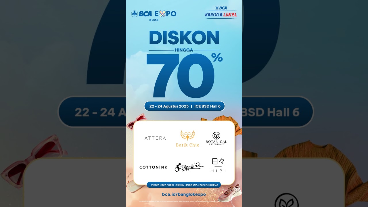 BCA Expo 2025: Bangga Produk Lokal & Hemat ๐ฐ