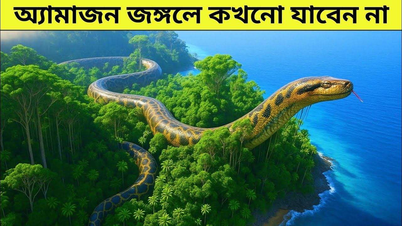 অ্যামাজন জঙ্গলের গোপন রহস্য 🌿