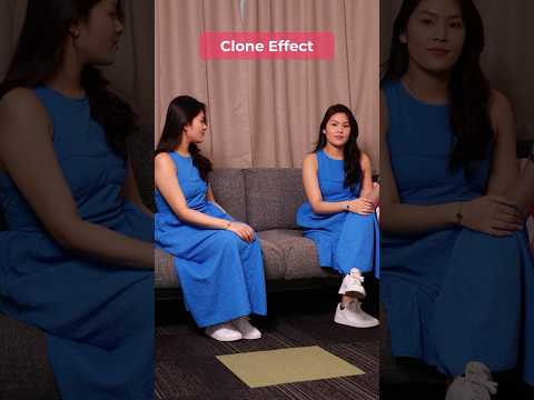 When you bring back-up for emotional support😂 #inshot #tutorial #clone #cloneeffect